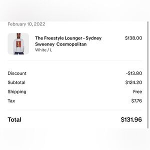 Mother x Cosmopolitan Sydney Sweeney women’s  Crewneck Sweater - White